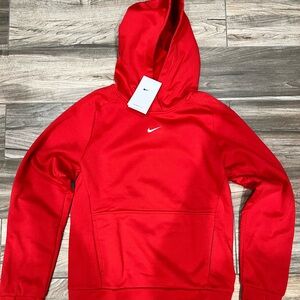 Nike Therma Fit Red Pullover Hoodie Youth Size Large Brand New With Tags NWT